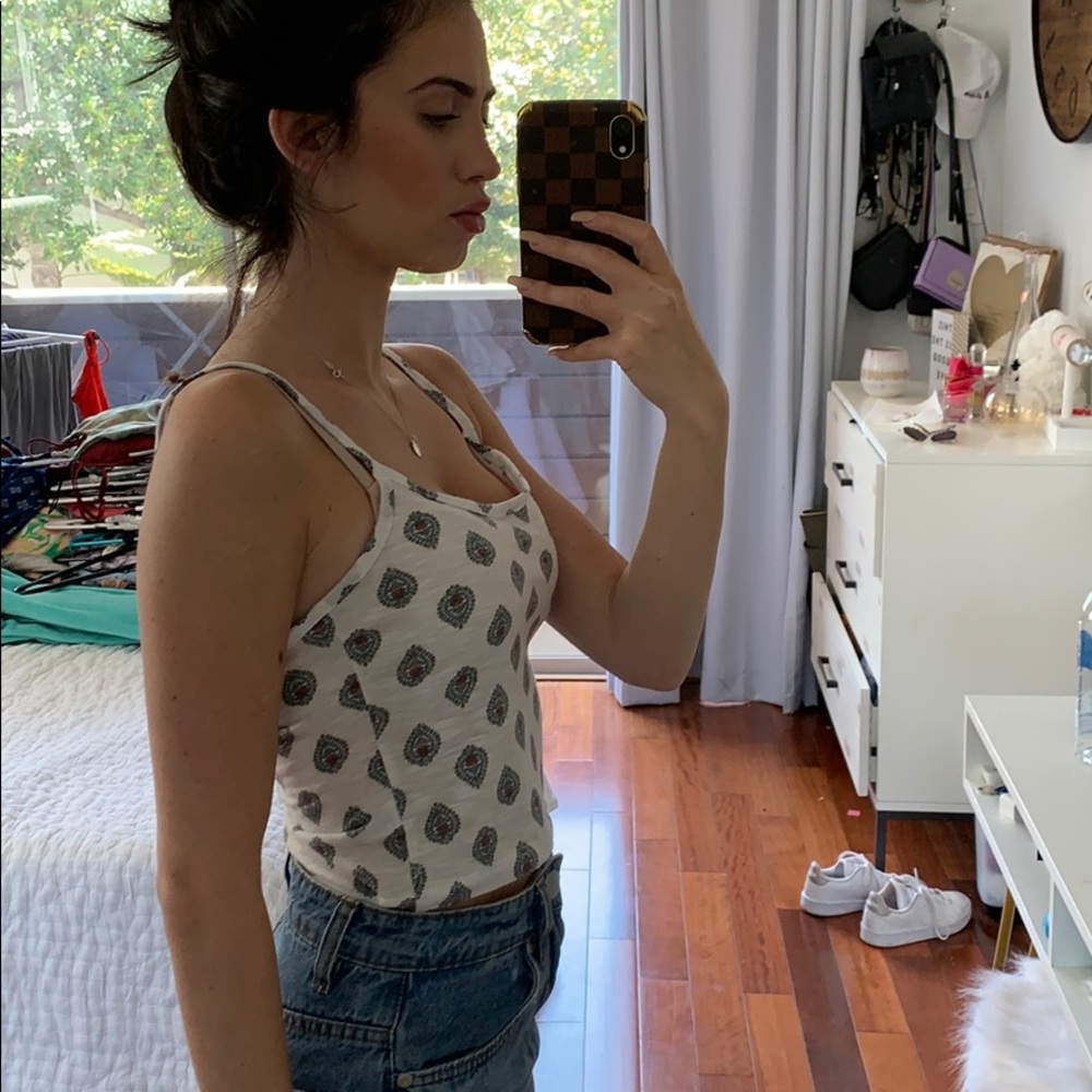 Patterned crop top - Picture 3 of 3